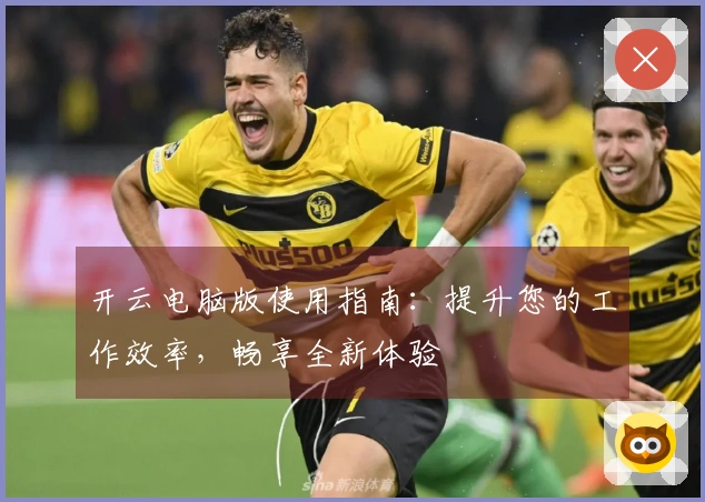 开云电脑版使用指南：提升您的工作效率，畅享全新体验